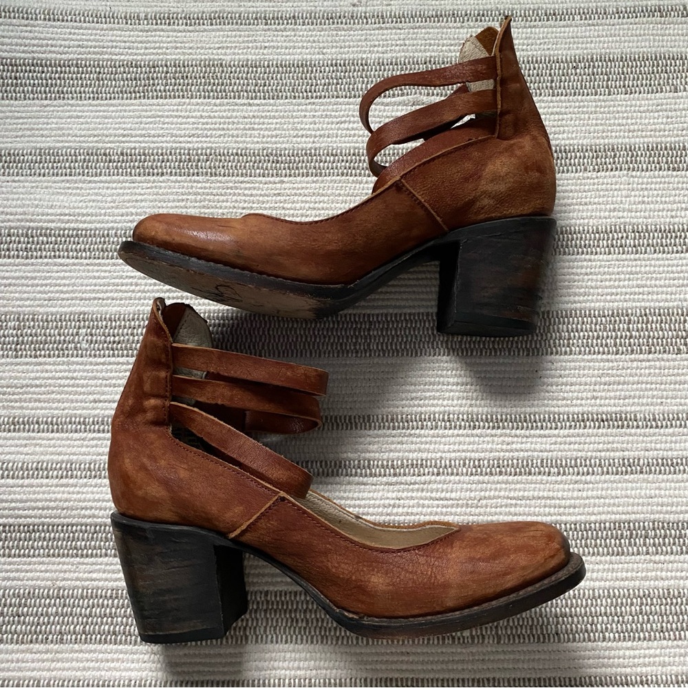 Feeebird Randi Heels Brown - Picture 4 of 8